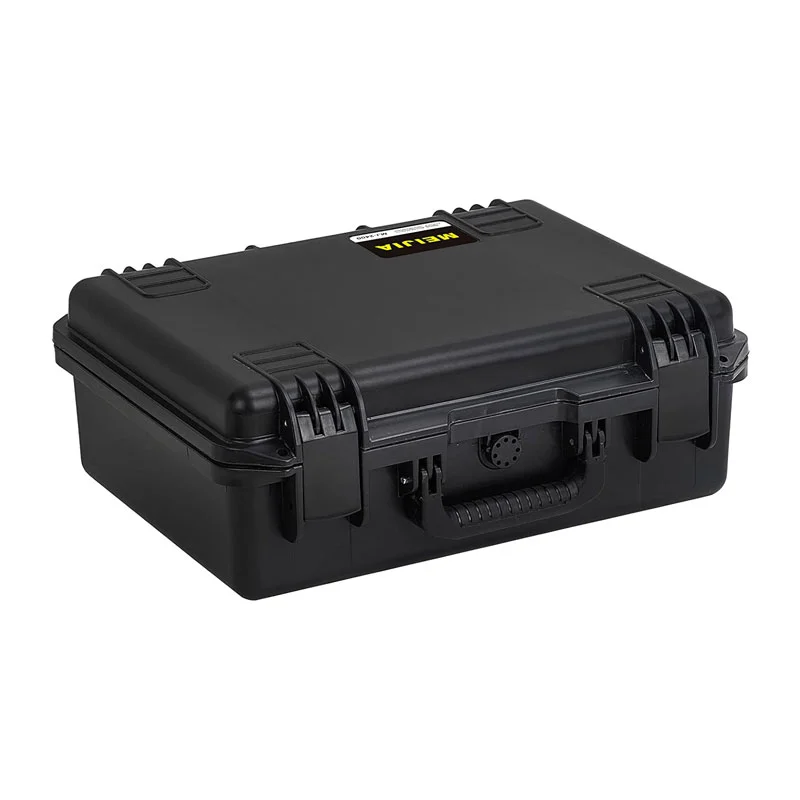 IP67 PP PP Plastik Peralatan Keras Kes Shockproof Foam Boleh Disesuaikan OEM Paparan Kotak Alat Penyimpanan